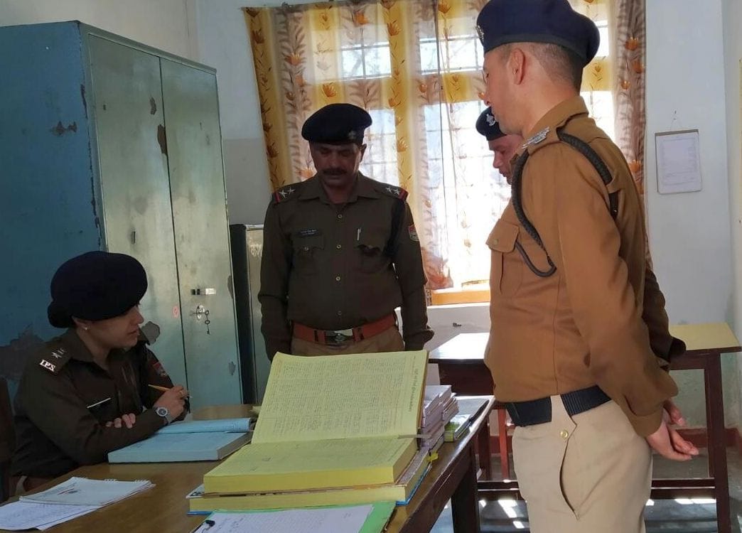 SP did annual inspection of police line
