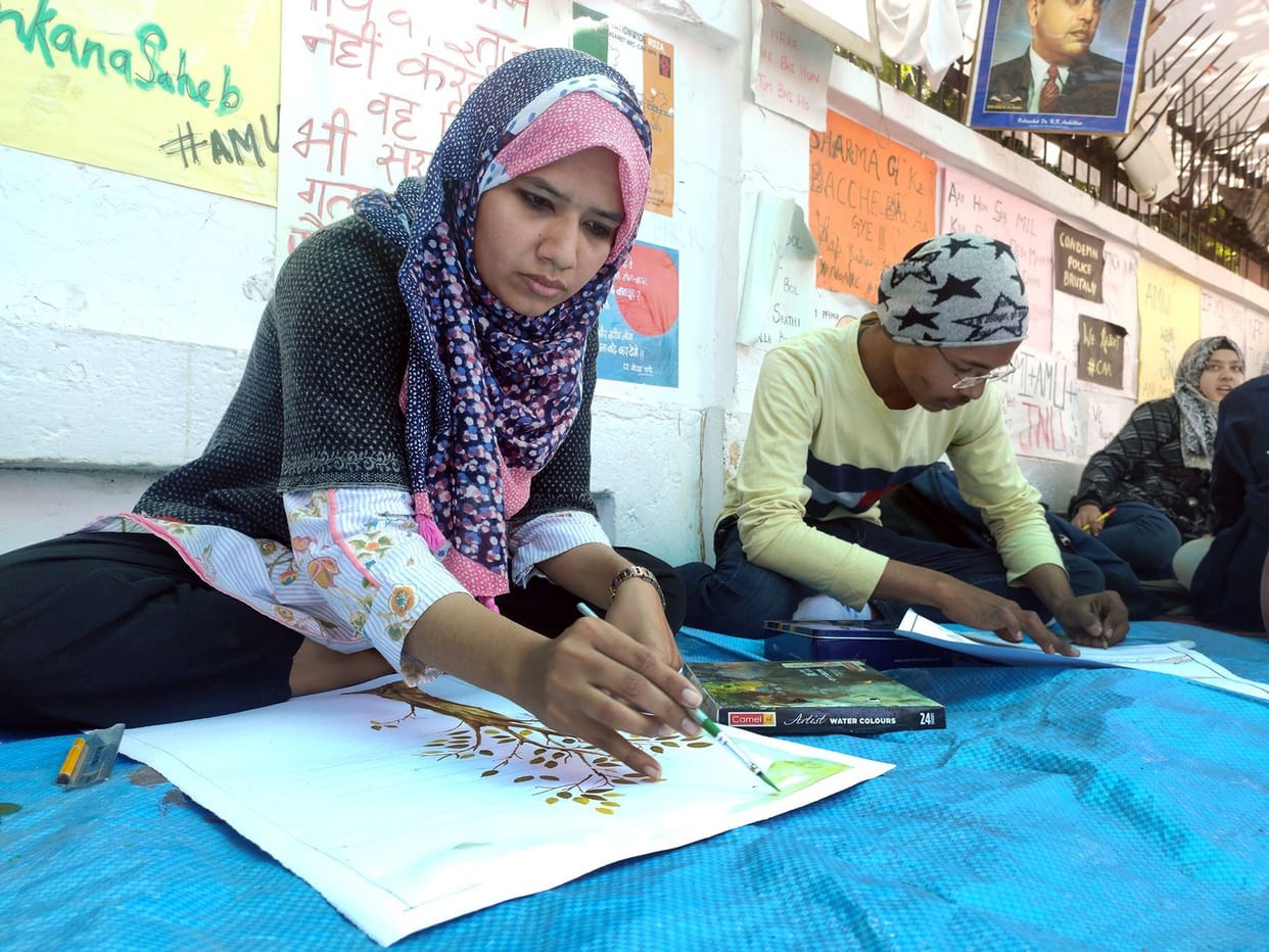 Poster making competition Against CAA