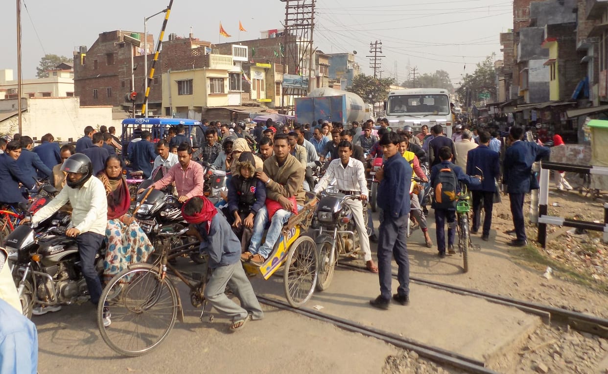 Over three and a half kilometer long overbridge to be built at Jharkhandi crossing at a cost of 100 crores