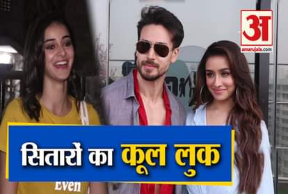 spotted video shraddha kapoor Tiger Shroff Baaghi 3 Ananya Panday