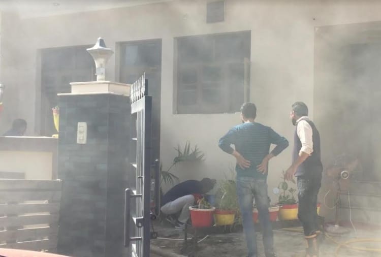 Blast due to Gas cylinder leakage at Haryana's Fatehabad