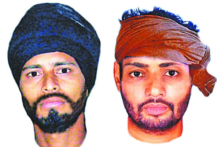 Police released Sketches of accused who attacked on Hindu leader