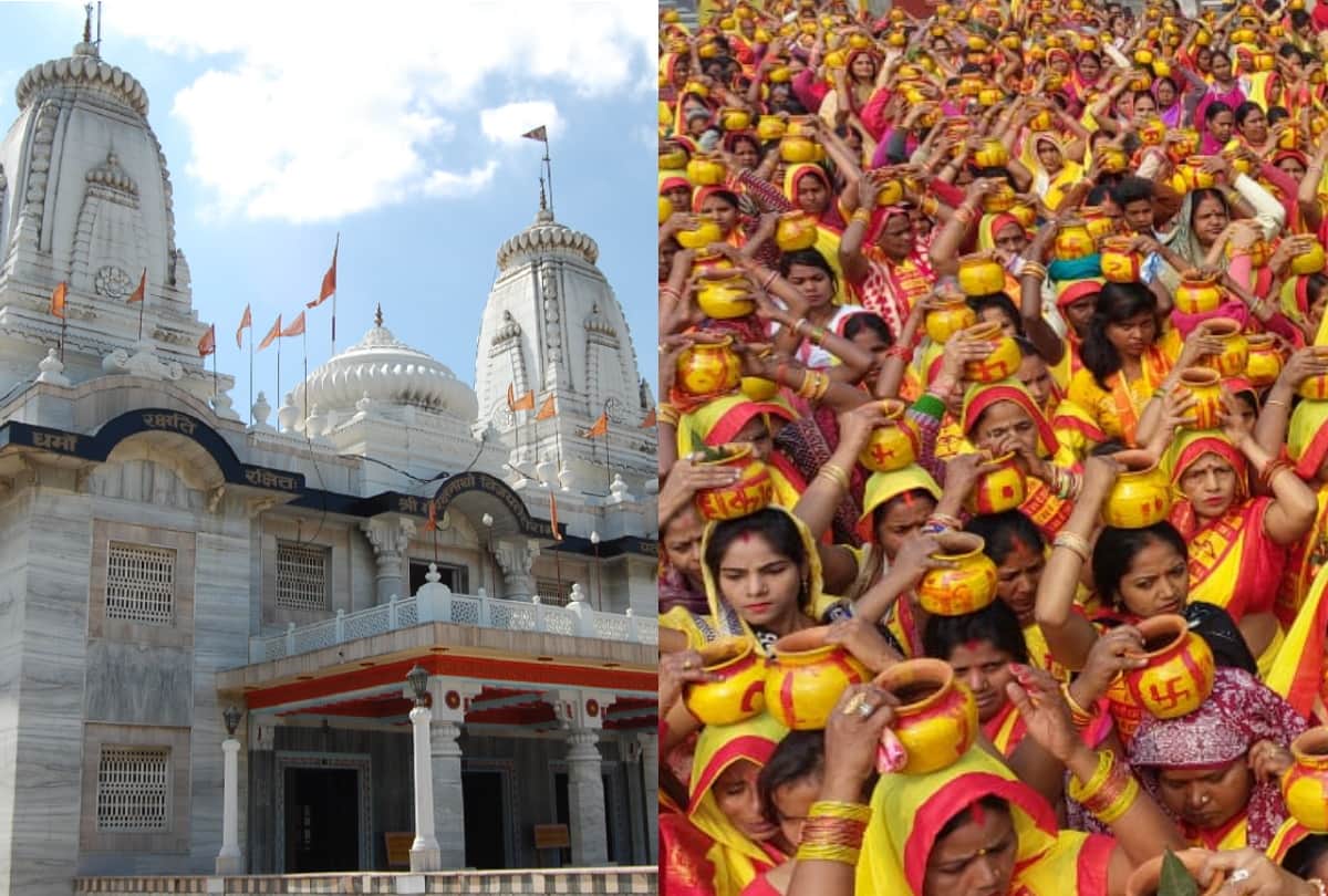 women start kalash yatra from gorakhnath temple to mansarovar temple