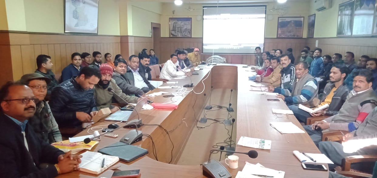 Training of cashless transactions given to panchayat officers