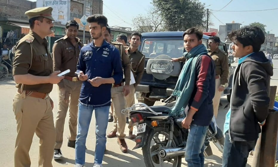 Checking campaign in search of bikers gang in the district