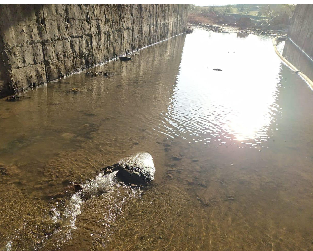 Nehru nagar water suppiy interrupted due to pipeline damage