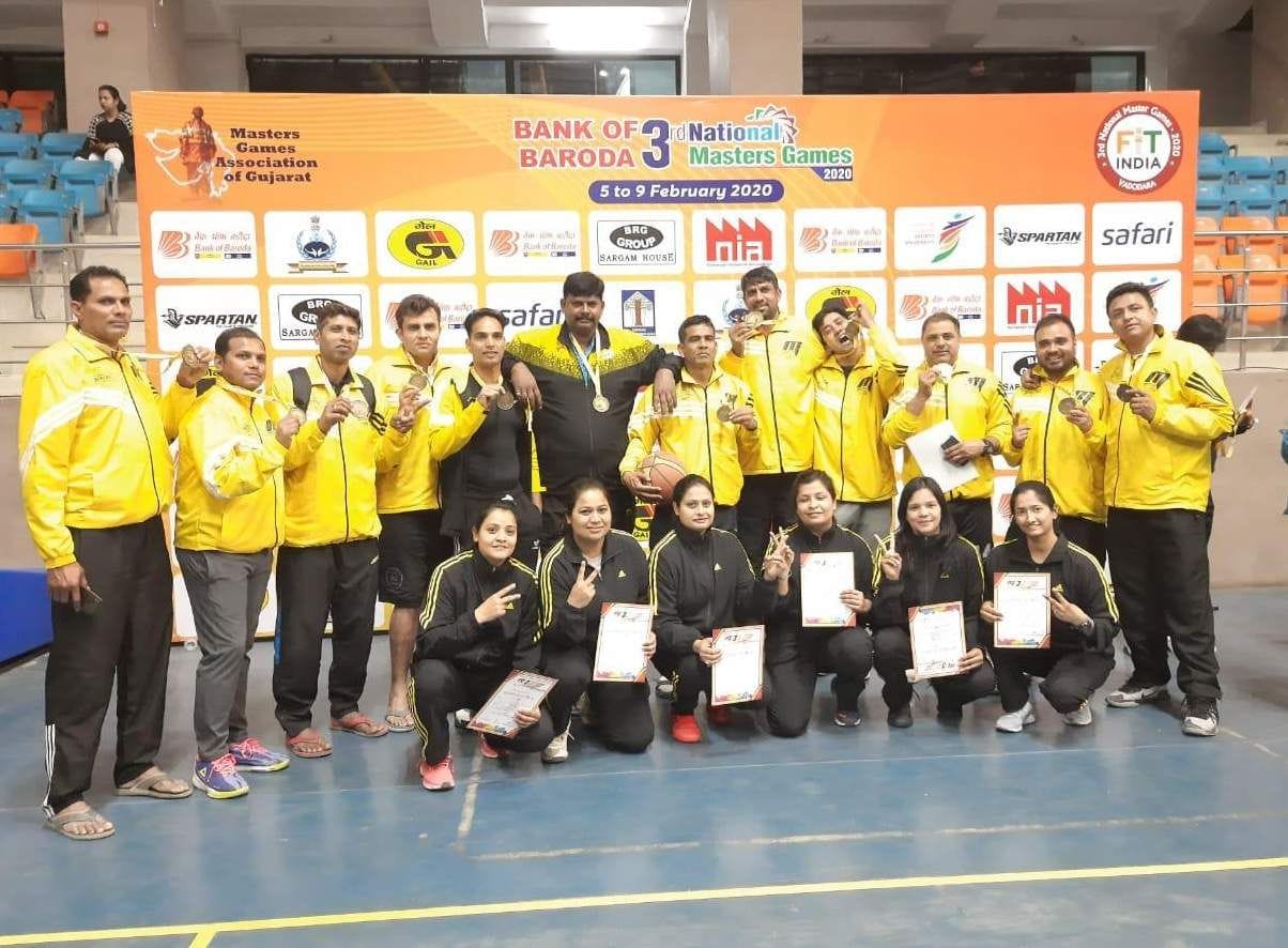 Uttarakhand won nine medals in Masters Games