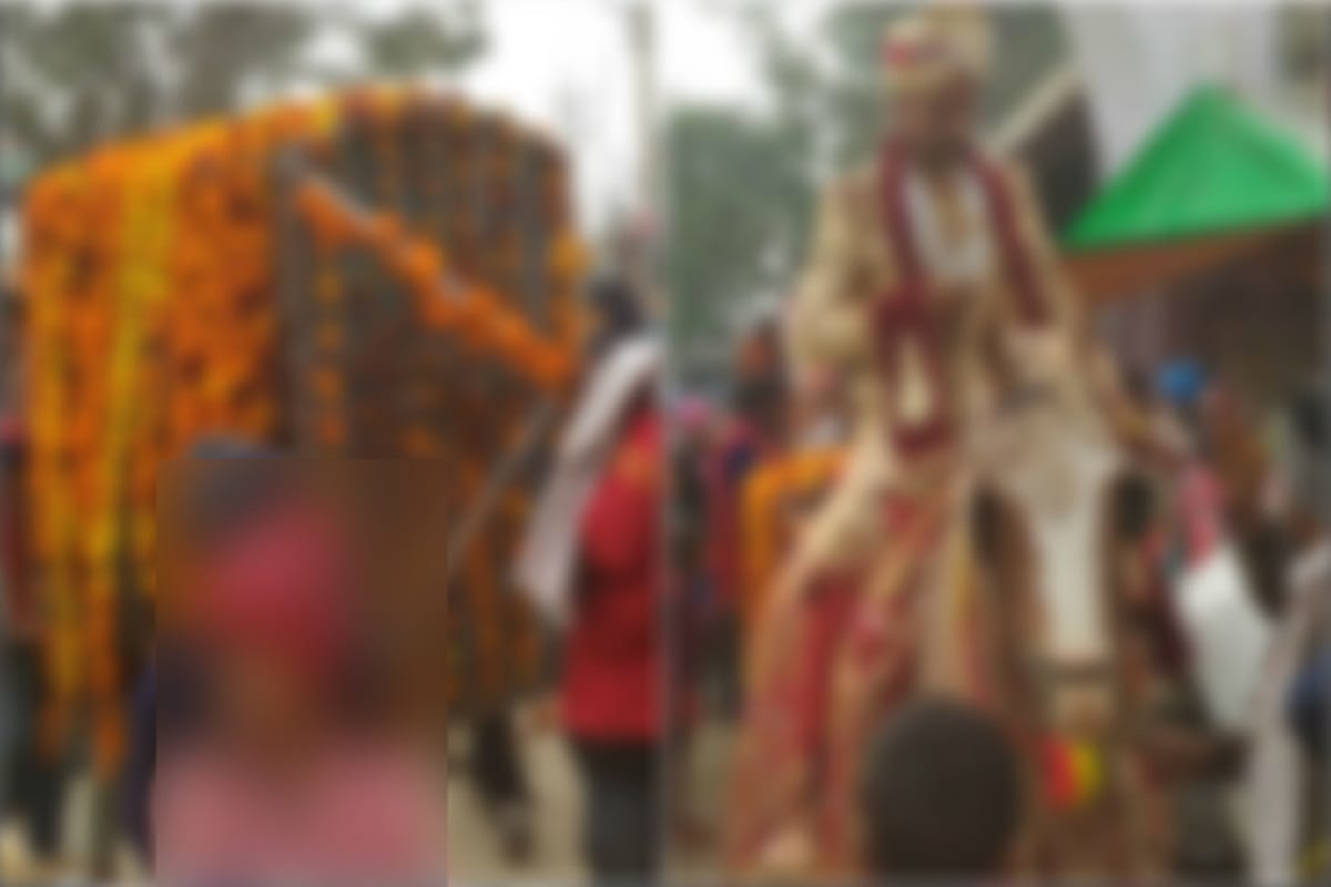 Ten people including the groom were shot in a village in Meerut
