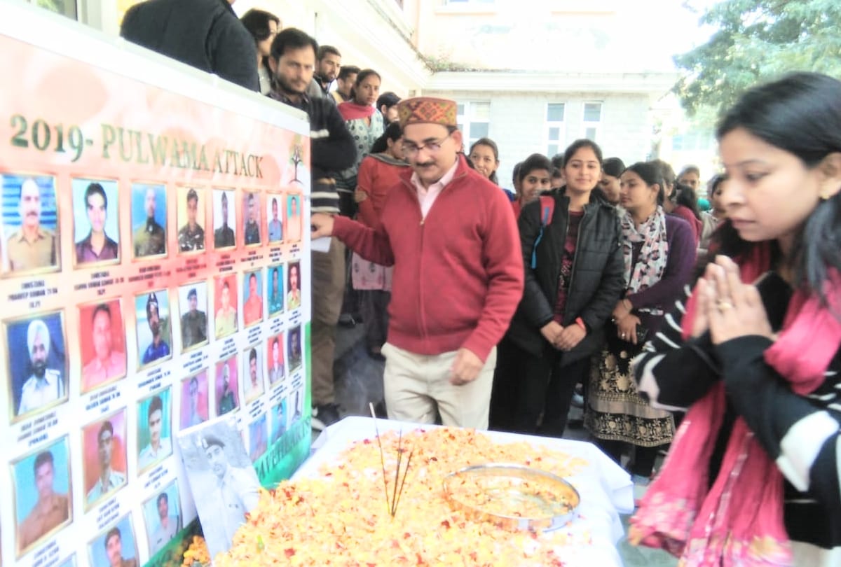 Salutes the martyrs of Pulwama attack in Himachal, tiranga yatra in shimla