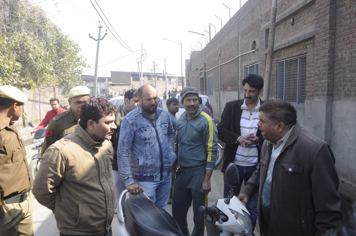 raid on metal factory