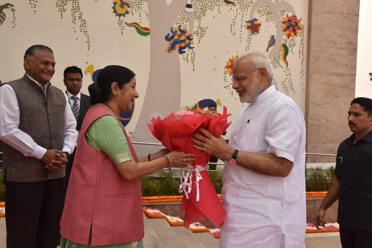 Sushma Swaraj Birthday PM Narendra Modi, Shah, rajnath remember minister, call her extraordinary