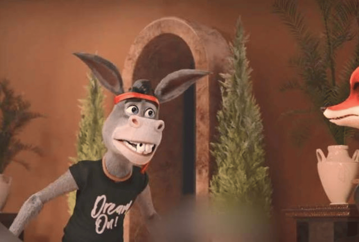 pakistani animation comedy film The Donkey King popular in worldwide imran khan have connection