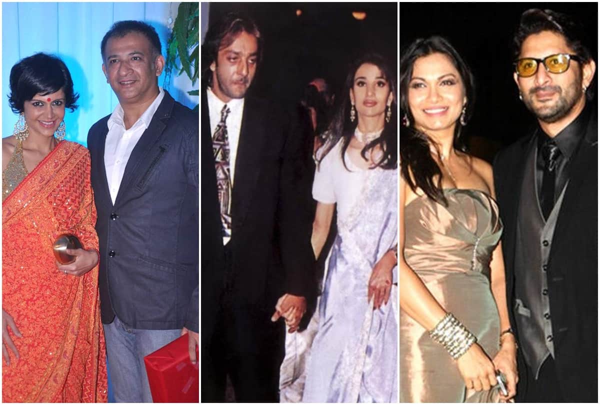 Celebrities Wedding Anniversary on Valentines Day Sanjay Dutt Arshad Warsi Ram Kapoor Mandira Bedi