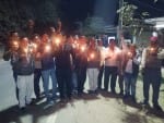 Candle march in memory of Pulwama martyrs