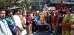 स्वर्गाश्रम में पुलवामा हमले के शहीदों को श्रद्घा सुमन अर्पित करते प्रयत्न एक सामाजिक संस्था क?