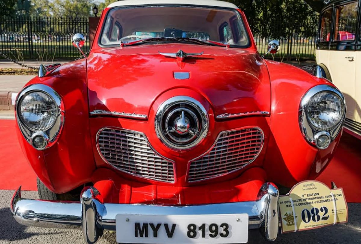 International Vintage Car Rally held in Delhi