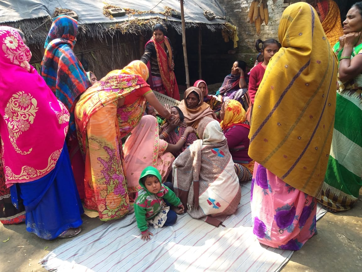 Child drowned in pond in mau