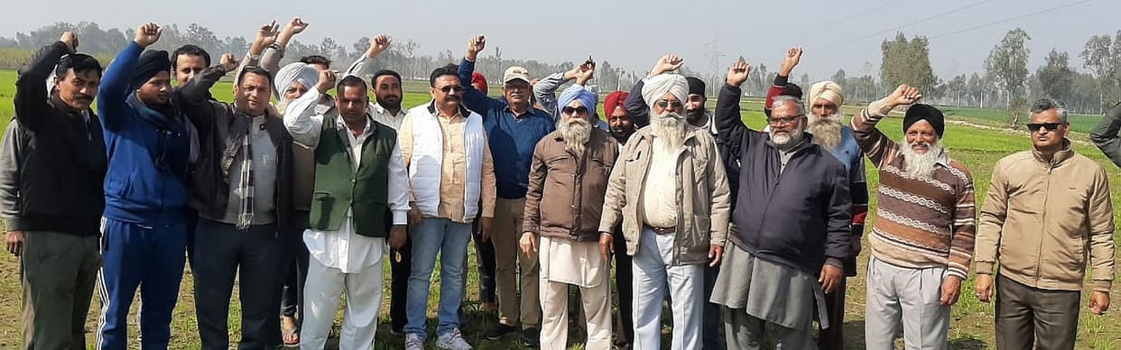 Farmers Demanded Compensation