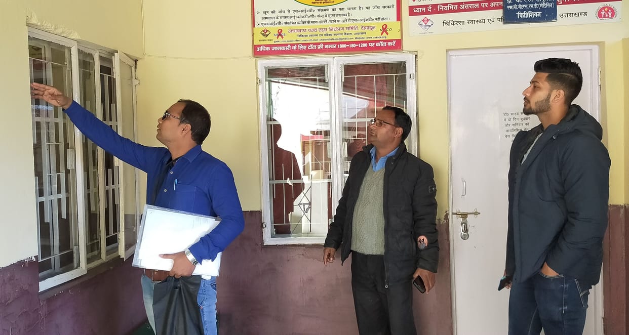 No capacity to withstand earthquake in district and women's hospital