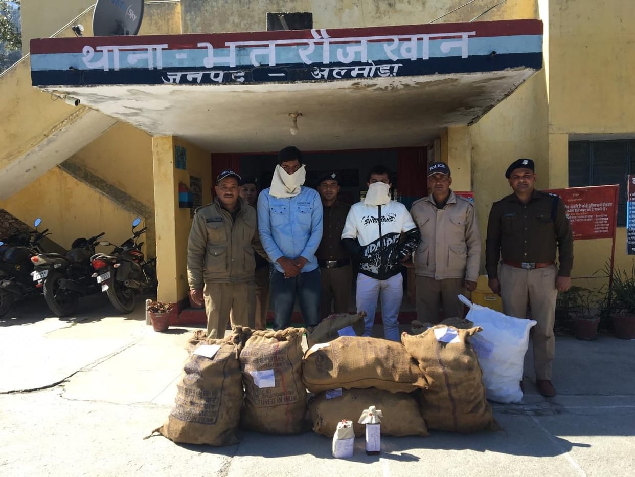 Two youths arrested with 32 cases of alcohol
