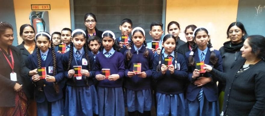 Free dictionary given to students