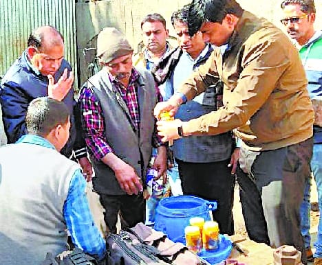 After getting filled with many drums, now wake up health department