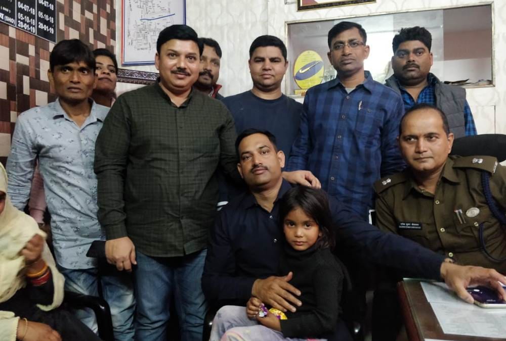 maternal uncle kidnapped her niece in lucknow