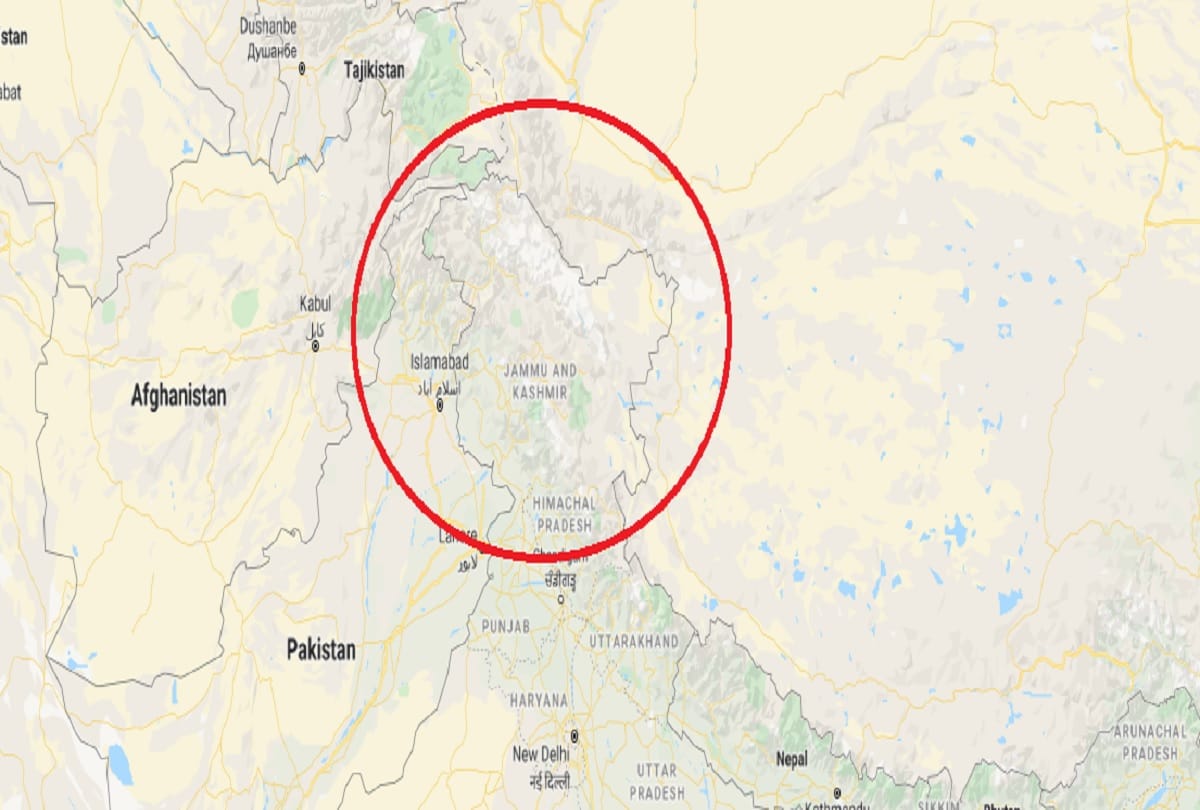 Google Maps marks Kashmir outlines as disputed when seen from outside India