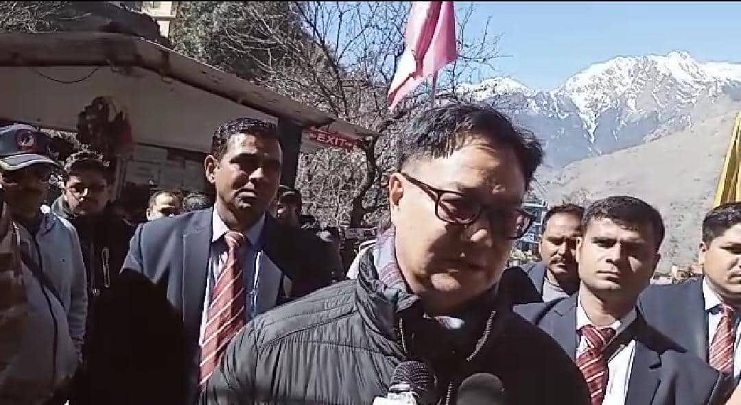 Uttarakhand: Kiren Rijiju Auli reached said Winter Games will be promoted