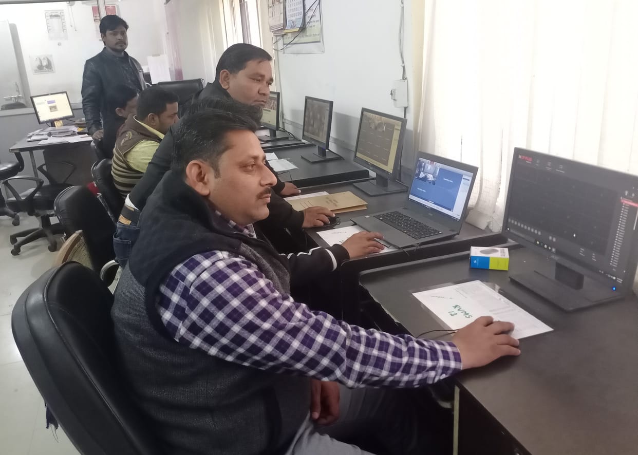 Hathras: Demo of exam centers in UP board exam through webcasting
