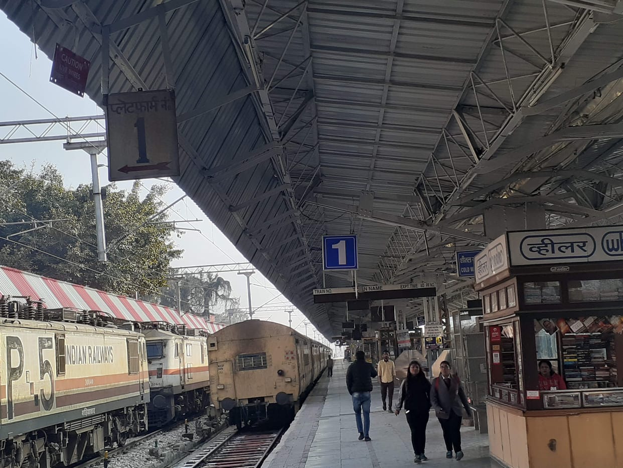 Passenger upset due to wrong indicator at railway station