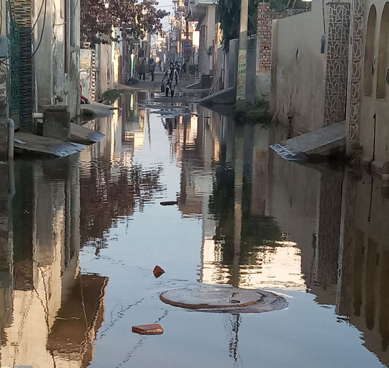 civic issuse,water line block