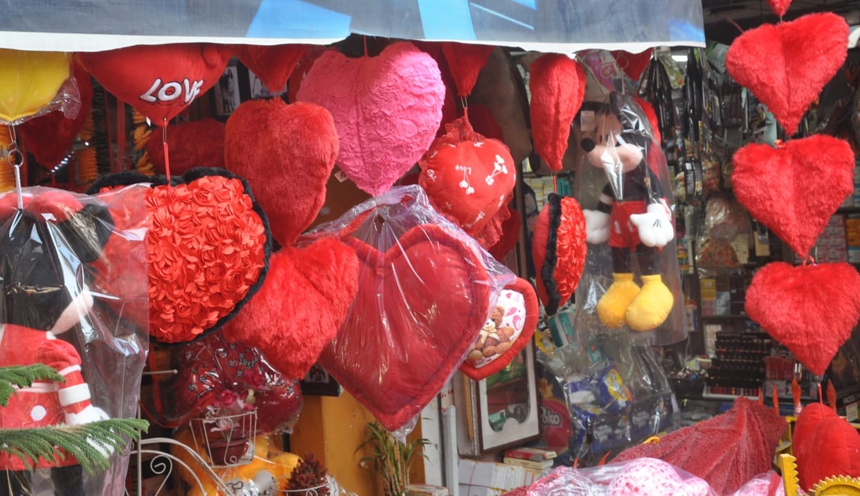 Express love on valentines day
