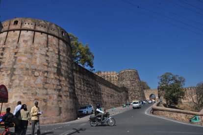 झांसी का किला।