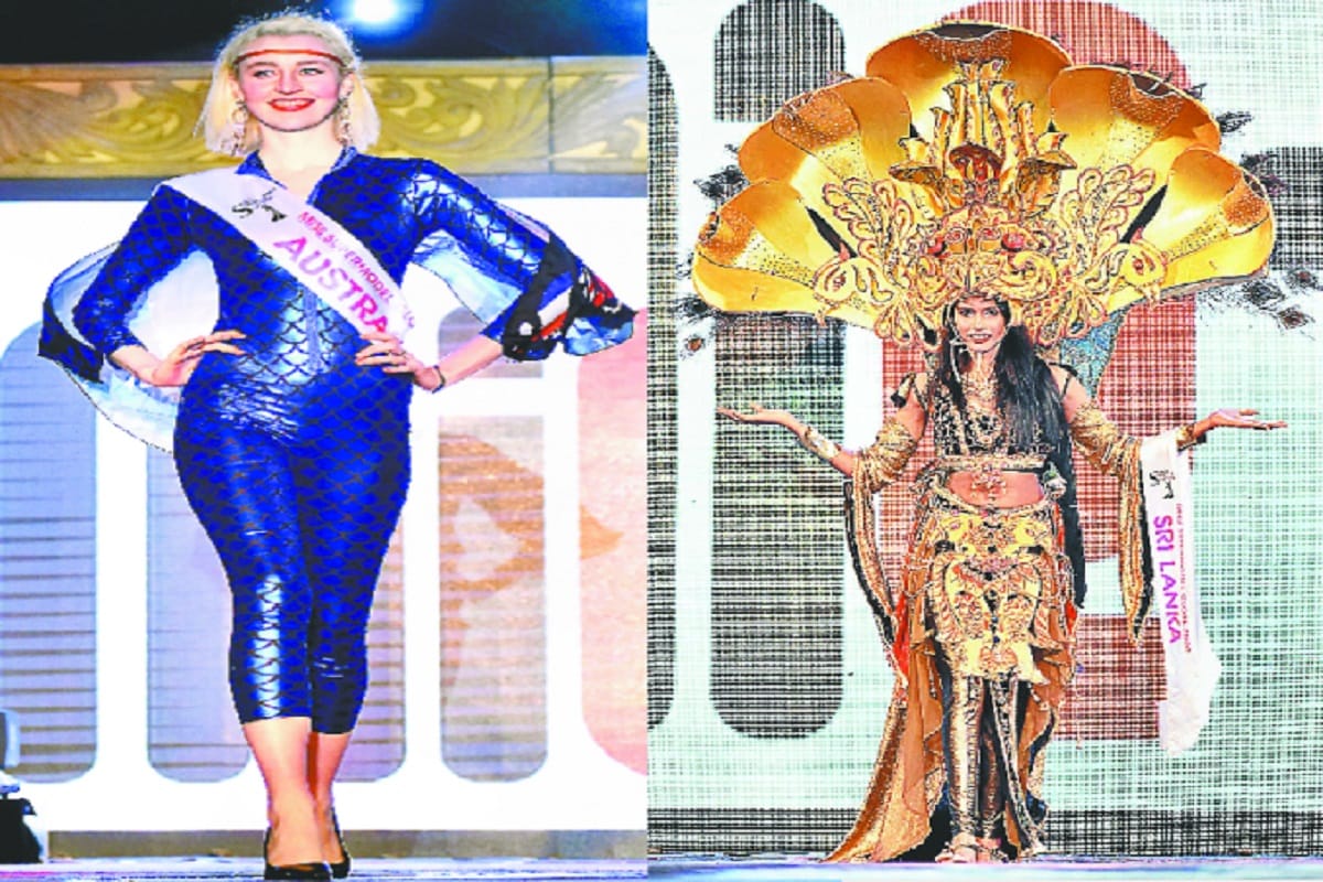 Students have celebrated at MIET College Campus in Meerut
