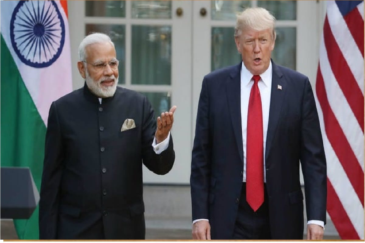 Donald Trump and Prime minister Narendra Modi Facebook Number one battle