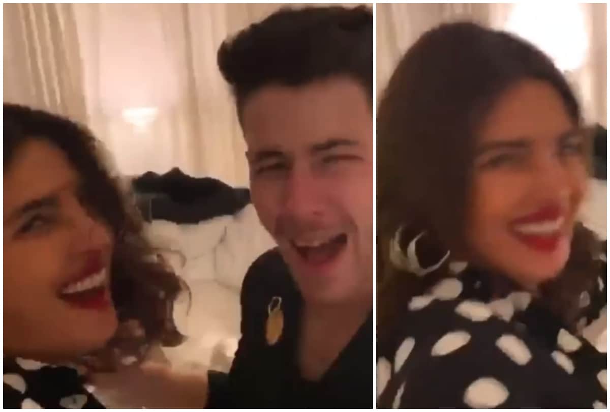 Priyanka Chopra Nick Jonas shared dance video on Instagram