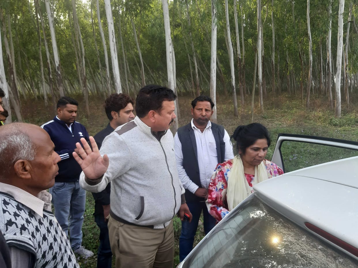 uproar over burying the woman