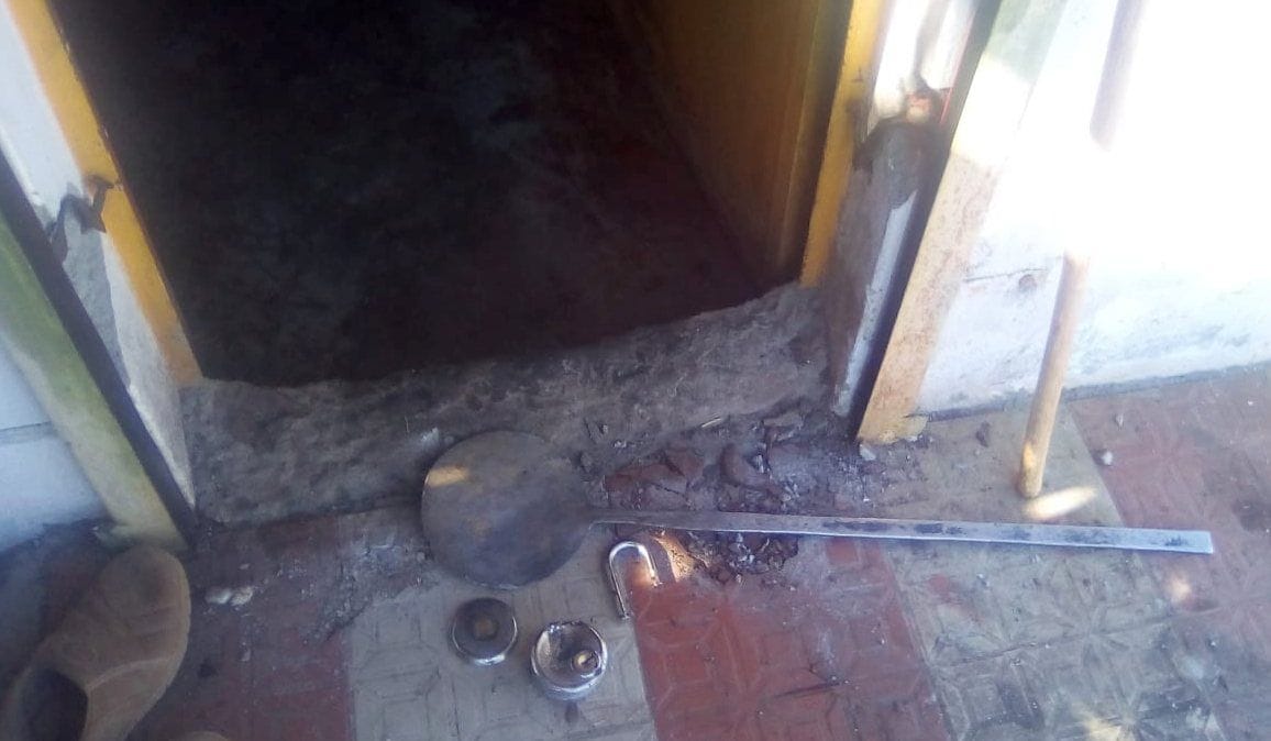 theft in dhwaj mandir
