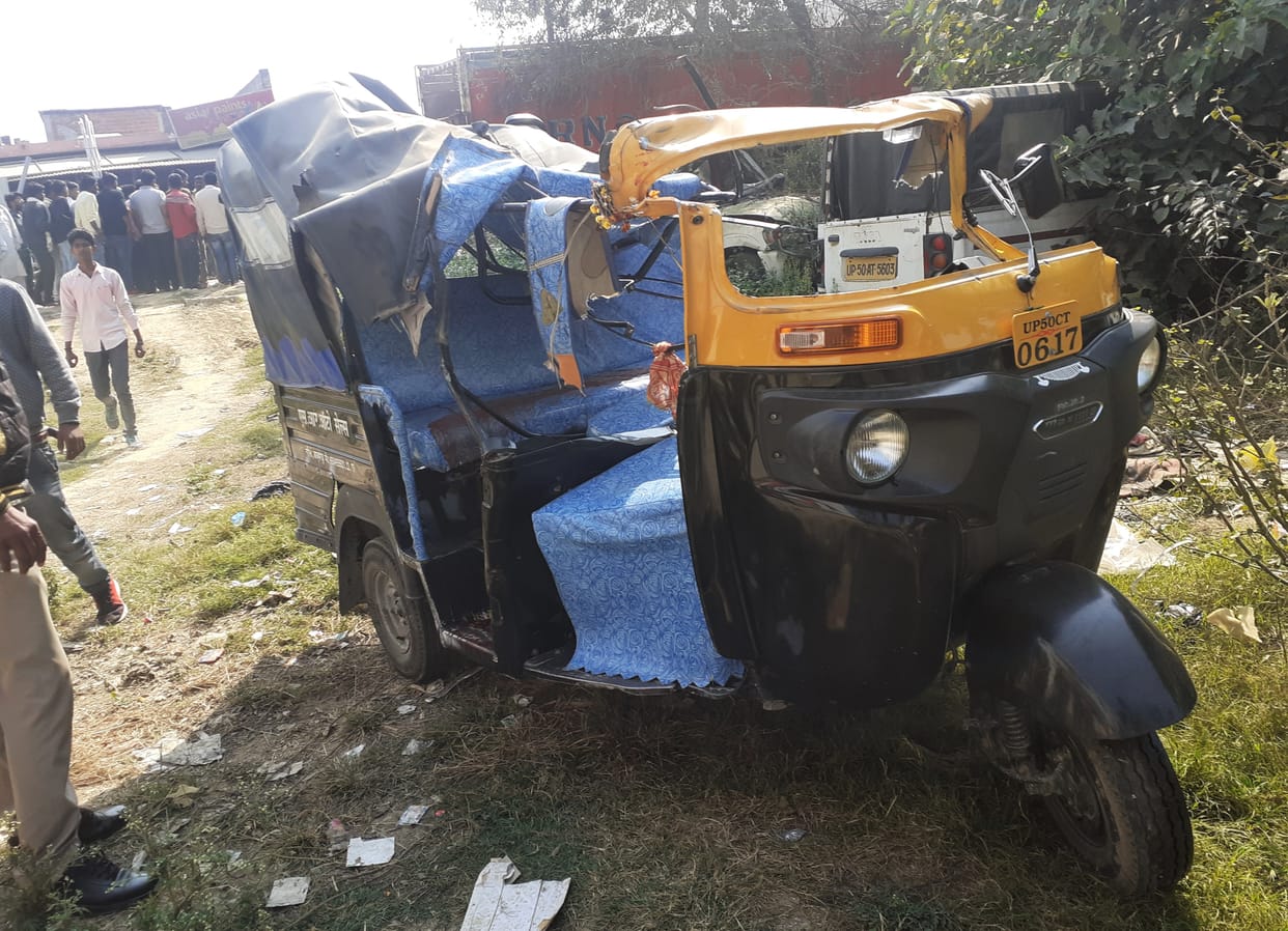 Truck-auto collision killed three