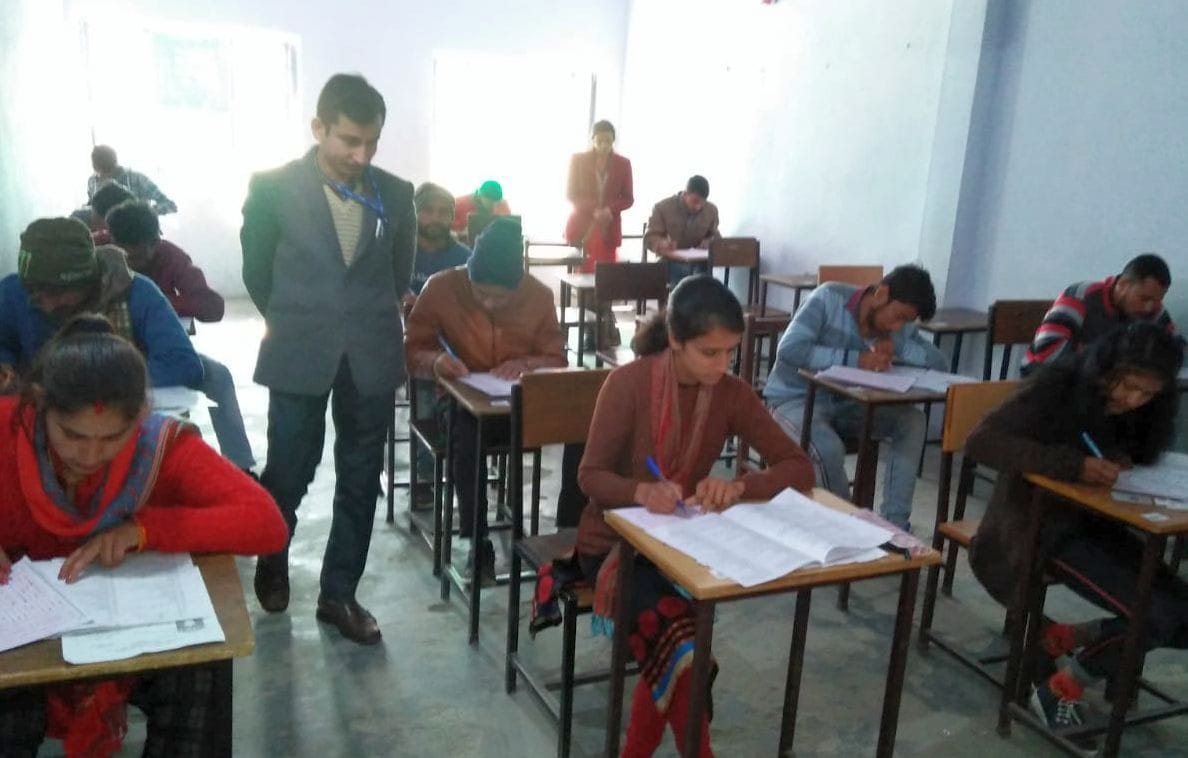2264 has given a written exam