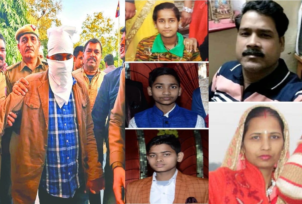 bhajanpura family murder case big revealing by Accused Prabhu Chaudhary in police interrogation