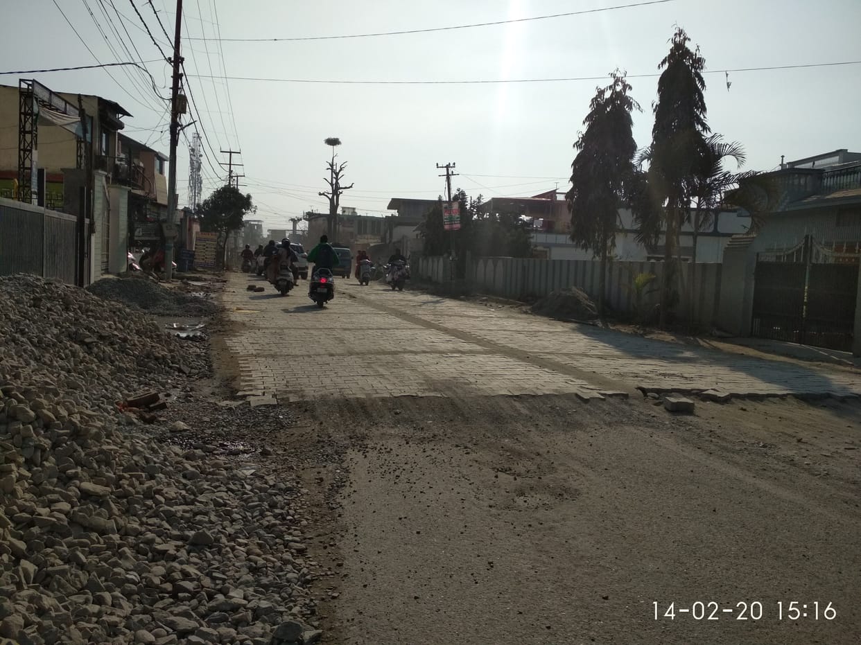Now roads will be made with interlock tiles instead of CC road