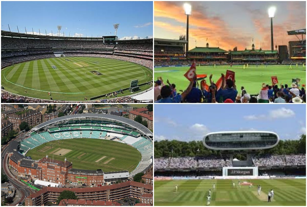 Four cricket grounds in the world which host the most Test matches in History