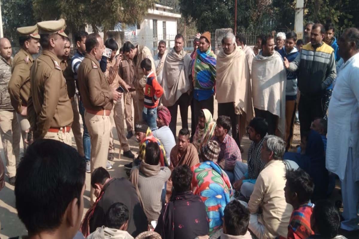 man died due to high tension line in Shamli district