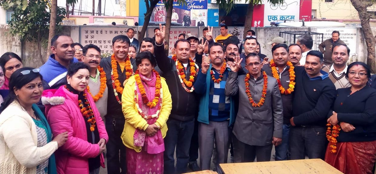 Praveen became the Block President of Primary Teachers Association