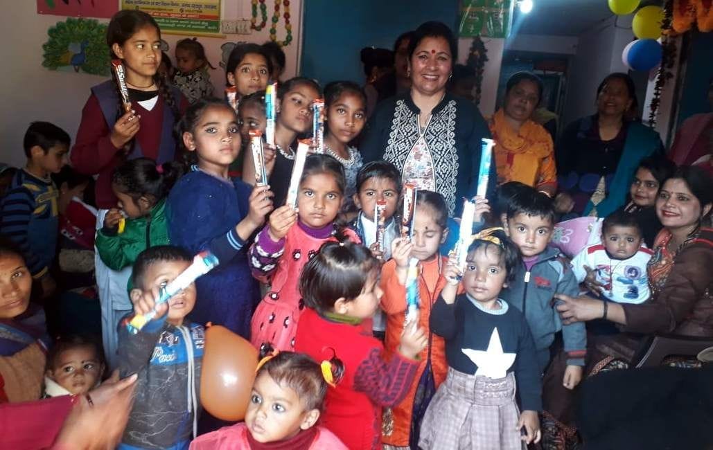 Information about prevention of malnutrition given to women