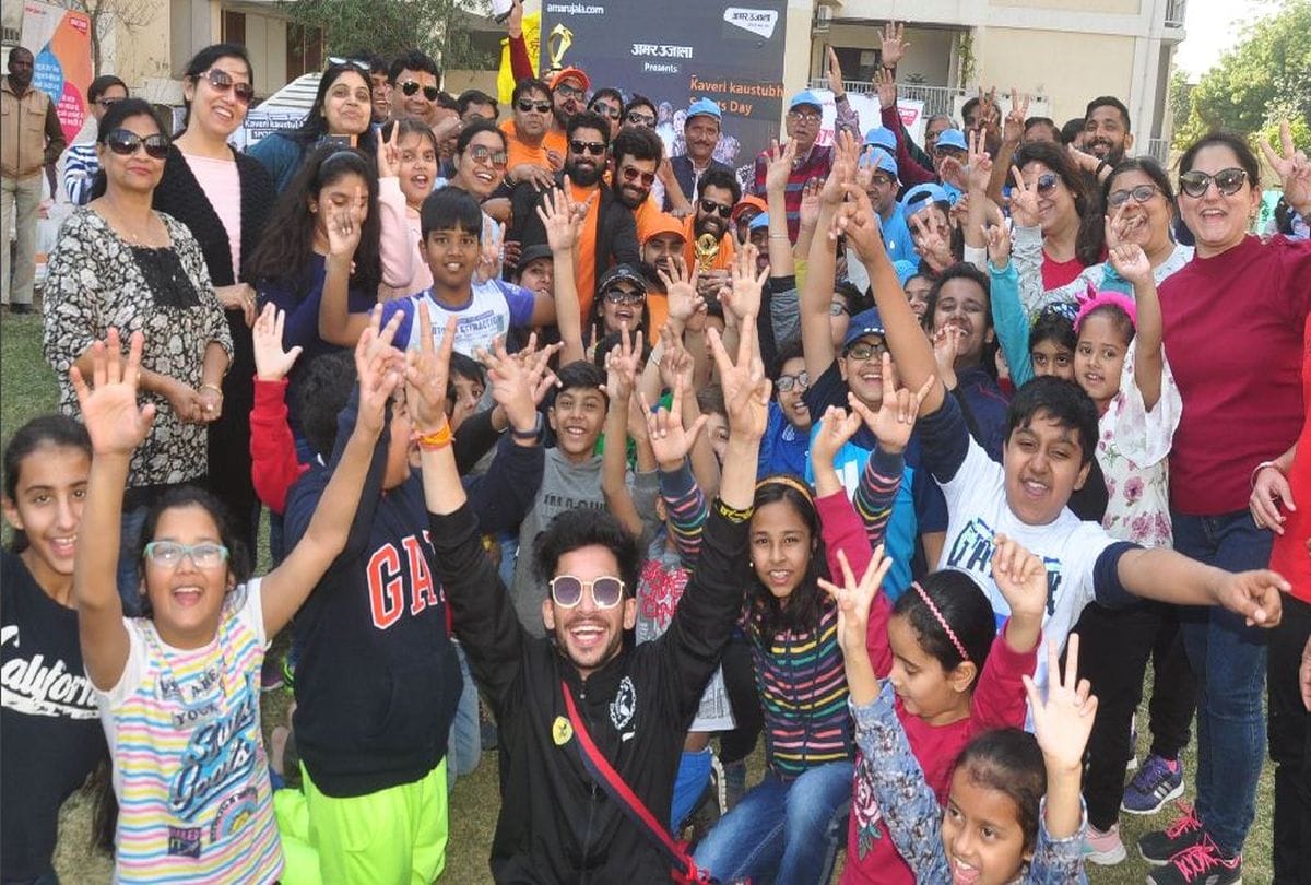 Amar Ujala held Fitness Camp In Agra