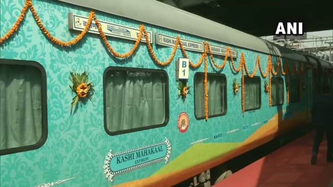 Prime Minister Narendra Modi flags off Kashi Mahakal Express