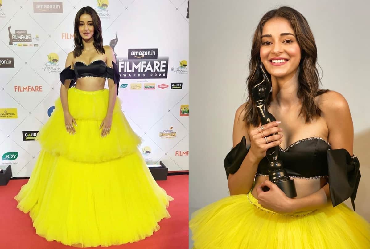 after copied deepika padukone in filmfare awards 2020 ananya panday copied sara ali khan